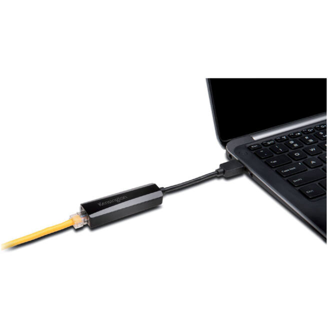 Kabel Kensington Ethernet adapter USB 3.0