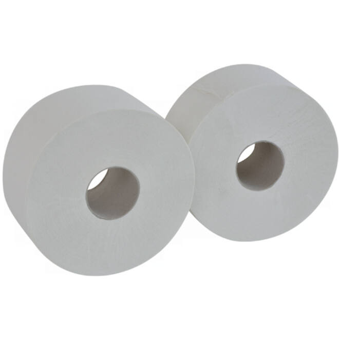 Toiletpapier Cleaninq Mini Jumbo 2laags 170m 12rollen