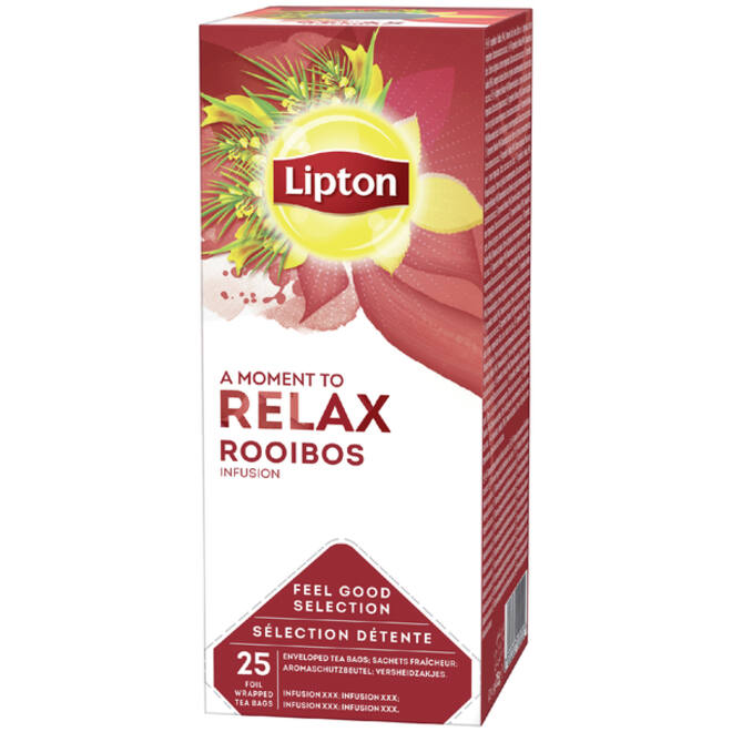 Thee Lipton Relax rooibos 25x1.5gr