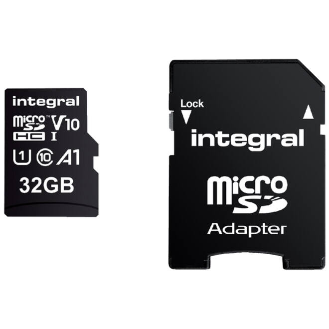 Geheugenkaart Integral microSDHC V10 32GB