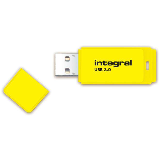 USB-stick 2.0 Integral 16Gb neon geel