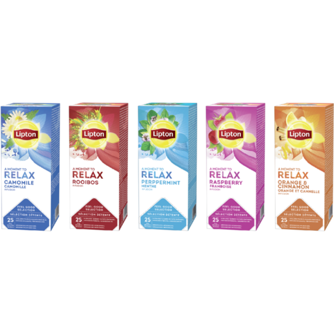 Thee Lipton Relax rooibos 25x1.5gr