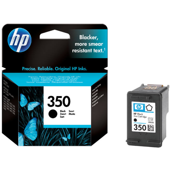 Inktcartridge HP CB335EE 350 zwart