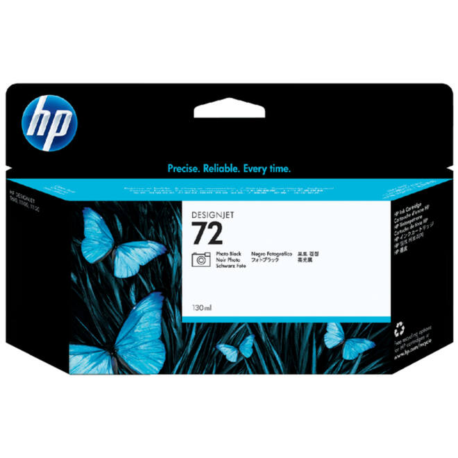 Inktcartridge HP C9370A 72 foto zwart