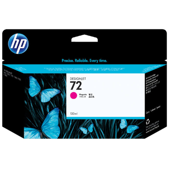 Inktcartridge HP C9372A 72 rood