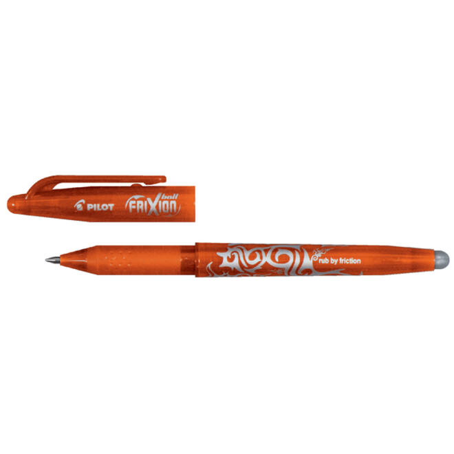 Rollerpen PILOT friXion medium oranje