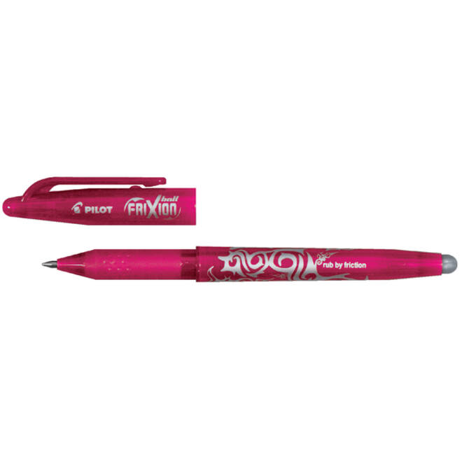 Rollerpen PILOT friXion medium roze
