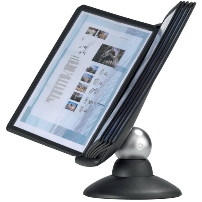 Bureaustandaard Durable 5587 Sherpa Motion 10-tassen zwart
