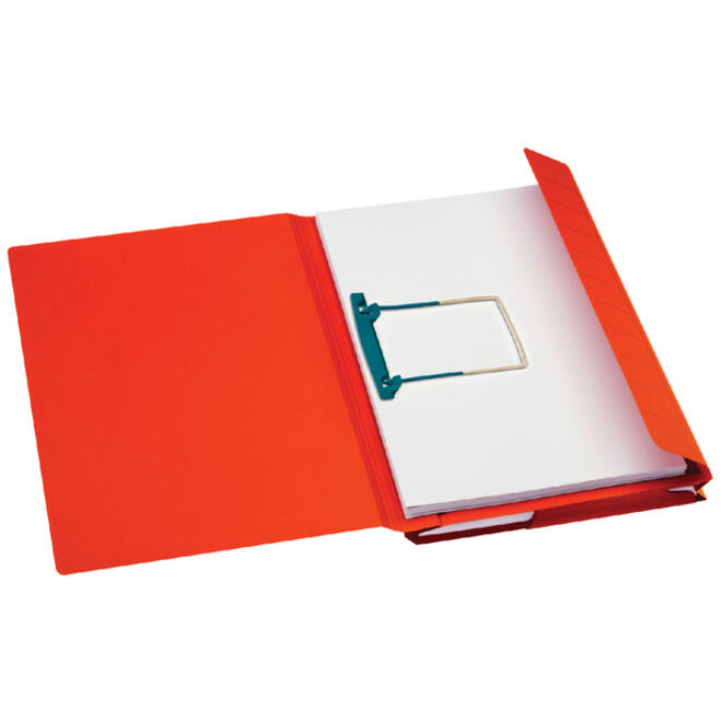 Combimap Secolor folio 1 klep recycled 250gr rood
