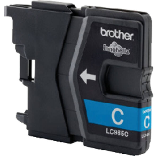 Inktcartridge Brother LC-985C blauw