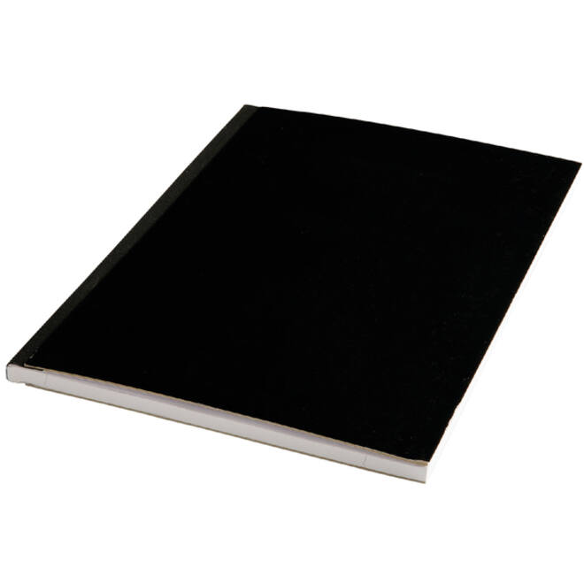 Schrift Qbasic met harde kaft A4 160blz lijn assorti