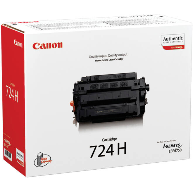 Tonercartridge Canon 724H zwart
