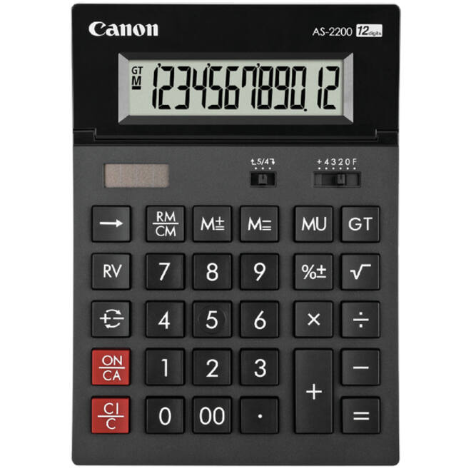 Rekenmachine Canon AS-2200