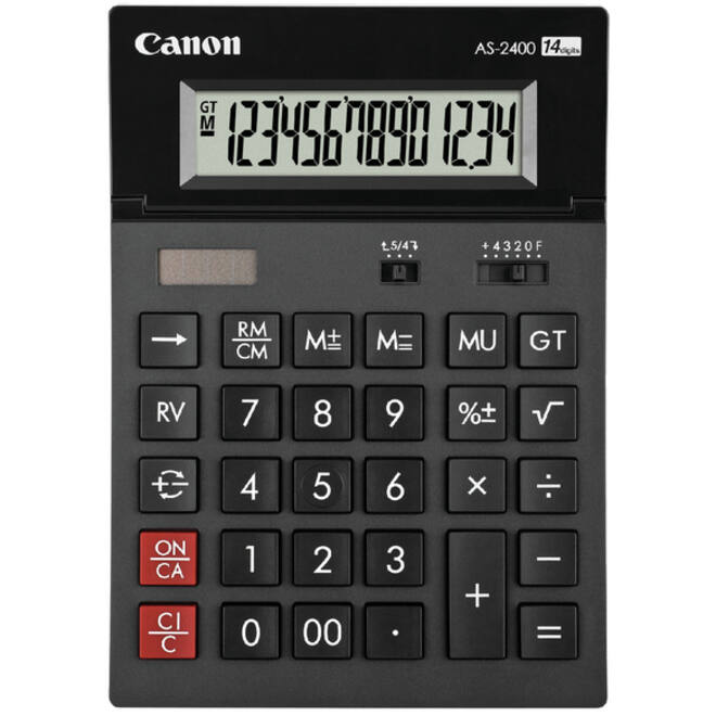 Rekenmachine Canon AS-2400