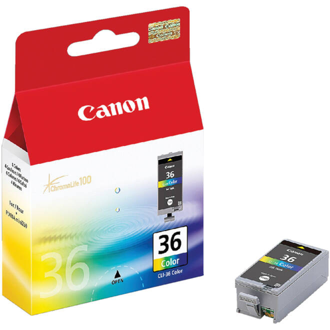Inktcartridge Canon CLI-36 kleur