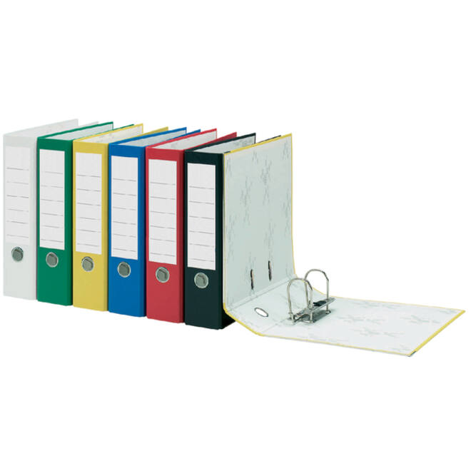 Ordner Qbasic A4 80mm karton rood