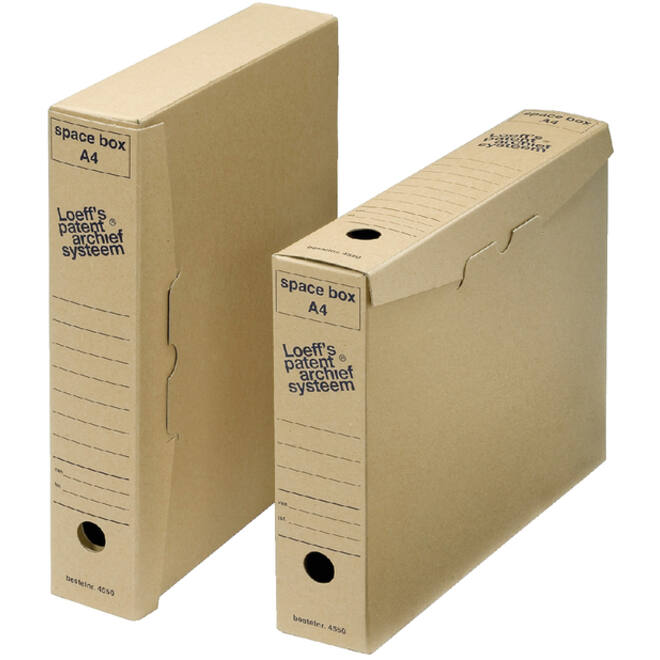Archiefdoos Loeff's Space Box 4550 A4 320x240x60mm