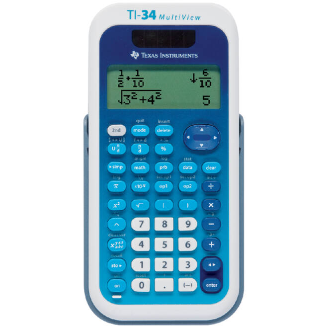 Rekenmachine TI-34 multiview