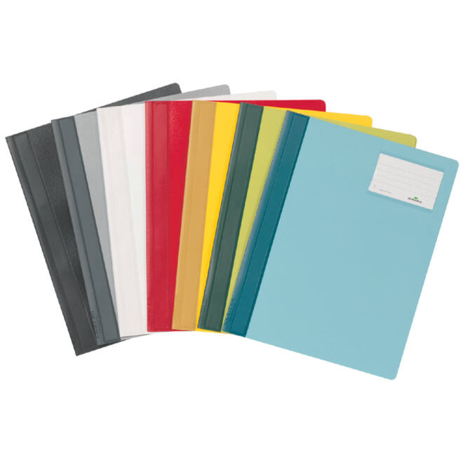 Snelhechter Durable A4 PVC etiketvenster blauw