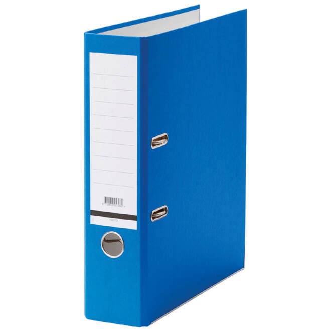 Ordner Qbasic A4 80mm karton blauw