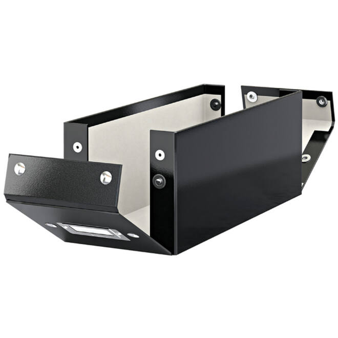 CD opbergdoos Leitz Wow Click & Store 143x136x352mm zwart