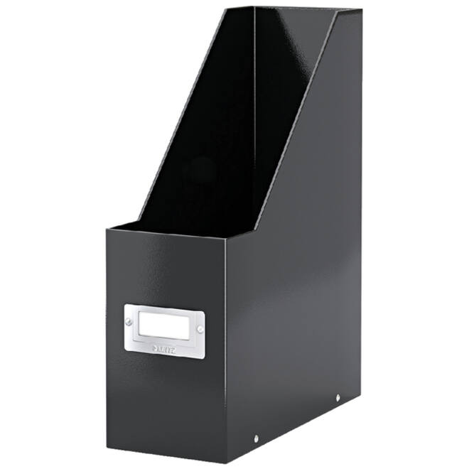 Tijdschriftencassette Leitz WOW Click & Store zwart