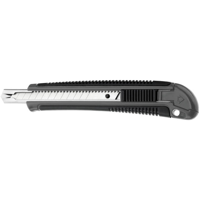 Snijmes Westcott professional 9mm met schuifsluiting grijs/zwart