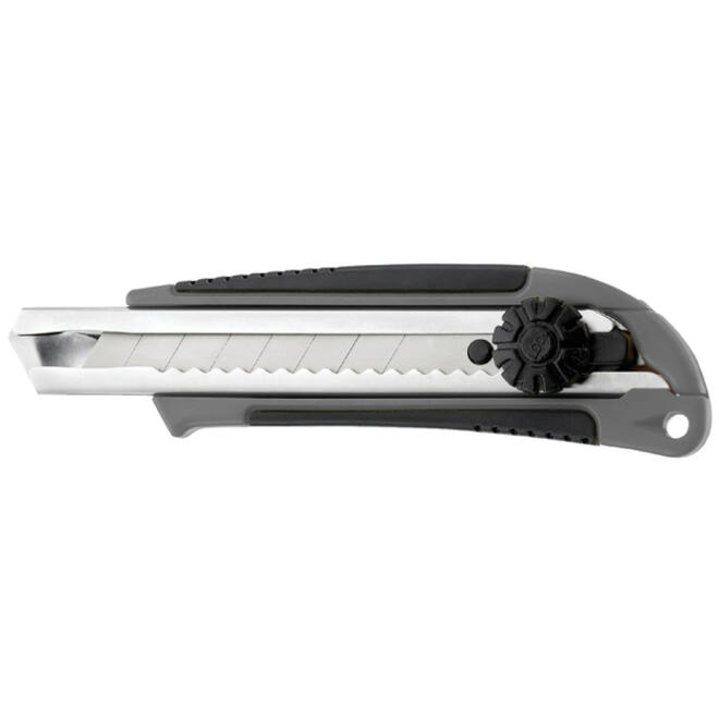 Snijmes Westcott professional 18mm met draaisluiting grijs/zwart