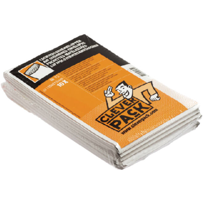 Envelop CleverPack luchtkussen nr11 122.5x175mm wit pak à 10 stuks