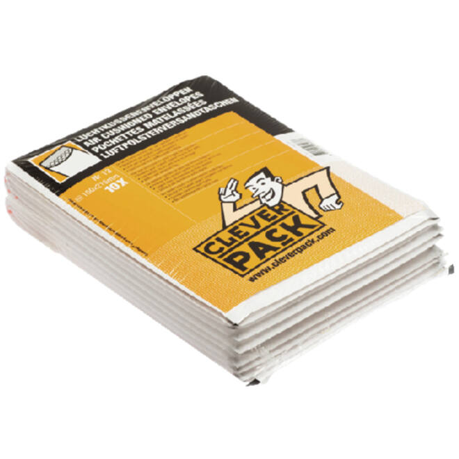 Envelop CleverPack luchtkussen nr13 170x225mm wit pak à 10 stuks