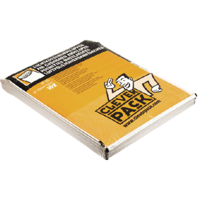Envelop CleverPack luchtkussen nr20 370x480mm wit pak à 10 stuks