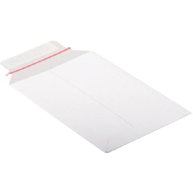 Envelop CleverPack karton A4 240x315mm wit pak à 5 stuks