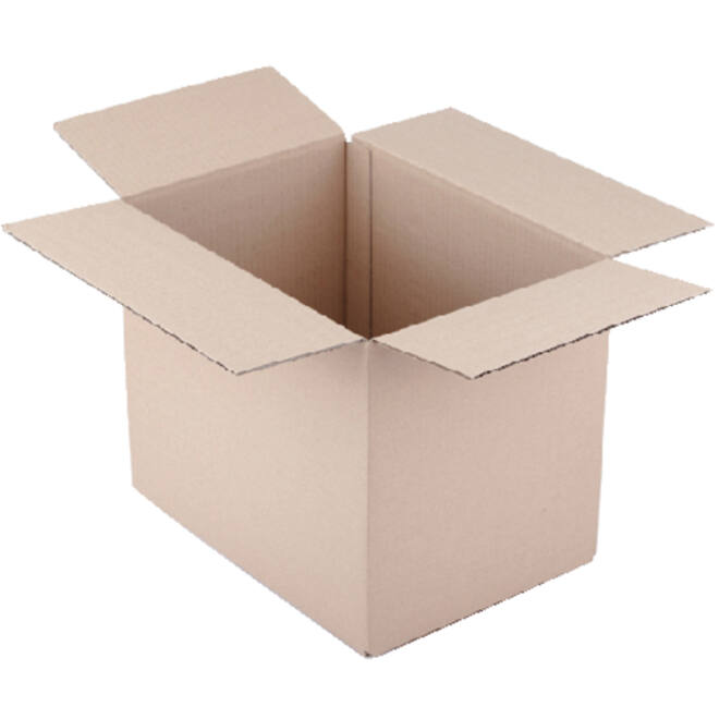Verzenddoos CleverPack dubbelgolf 486x386x386mm bruin pak à 5 stuks