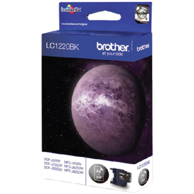 Inktcartridge Brother LC-1220BK zwart