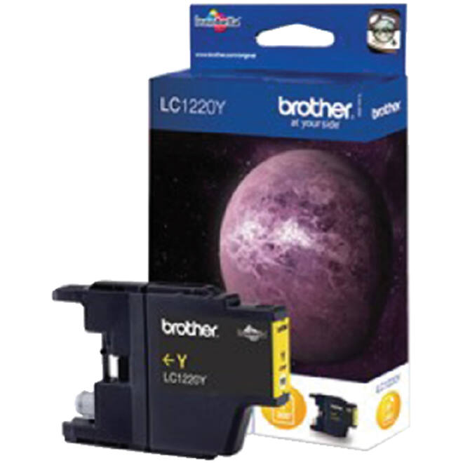 Inktcartridge Brother LC-1220Y geel