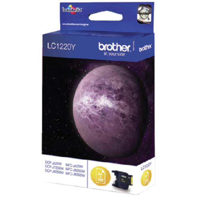 Inktcartridge Brother LC-1220Y geel