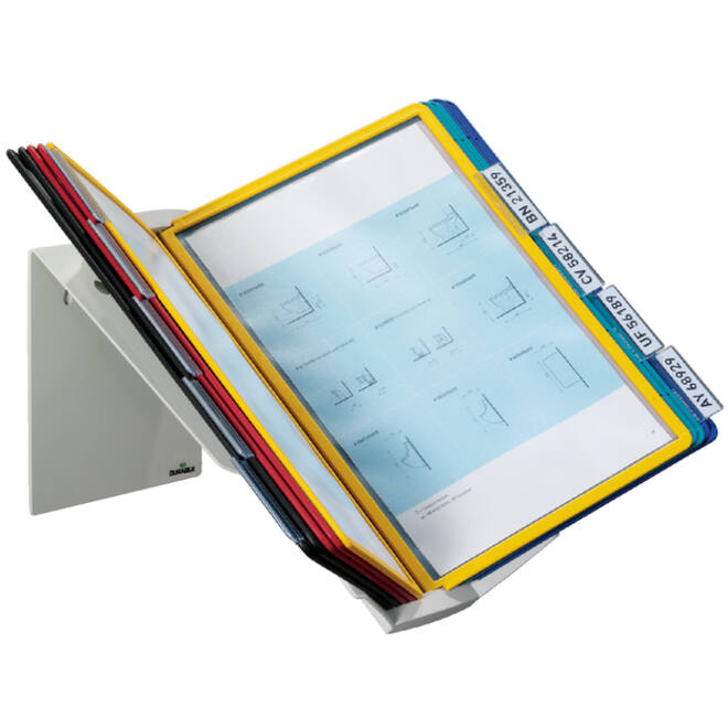 Bureaustandaard Durable 5579 Vario Pro met 10-tassen grijs