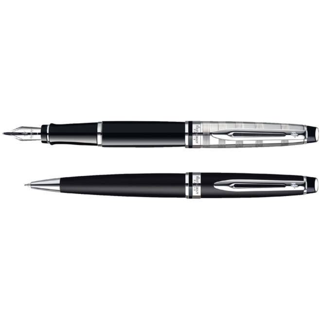 Balpen Waterman Expert black lacquer CT medium