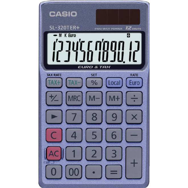 Rekenmachine Casio SL-320TER+