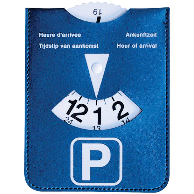 Parkeerschijf blauw