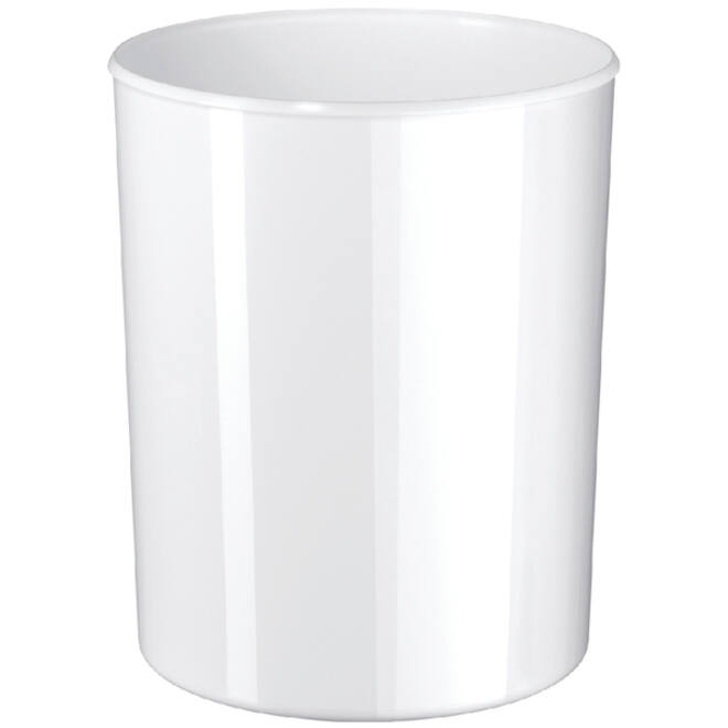 Papierbak Han iLine 13 liter rond wit