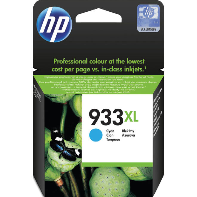 Inktcartridge HP CN054AE 933XL blauw