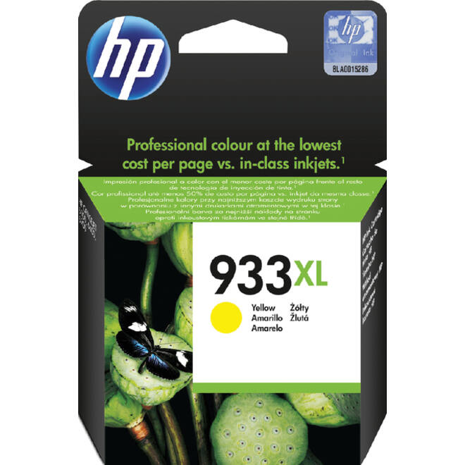 Inktcartridge HP CN056AE 933XL geel