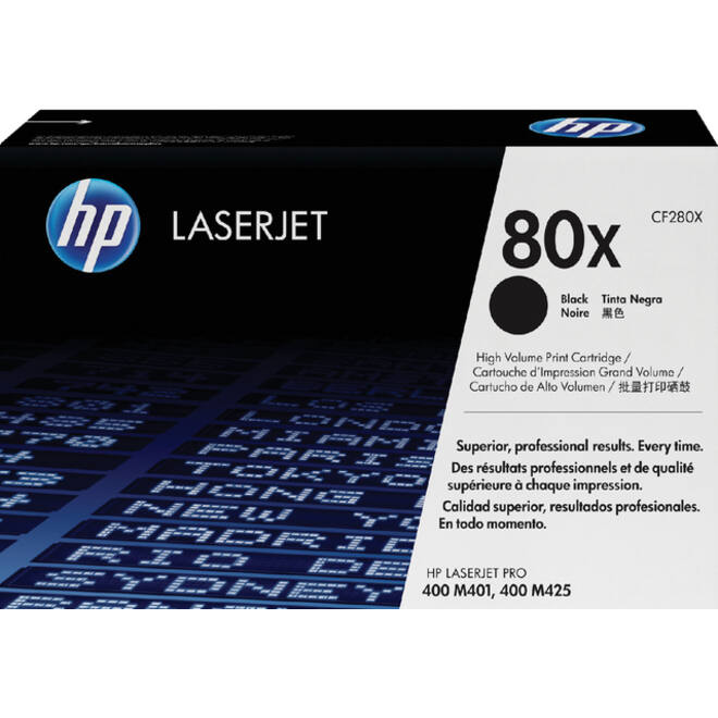 Tonercartridge HP CF280X 80X zwart