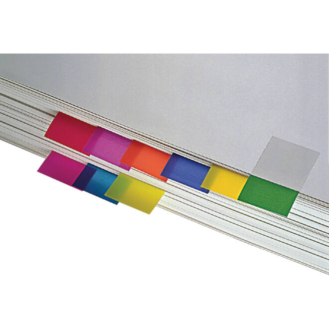 Indextabs Post-it 680 25.4x43.2mm blauw 50 tabs
