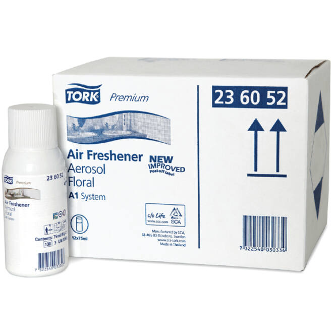 Luchtverfrisser Tork A1 Premium spray bloemen 236052