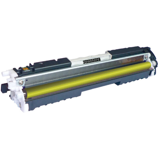 Tonercartridge Quantore alternatief tbv HP CE126A geel