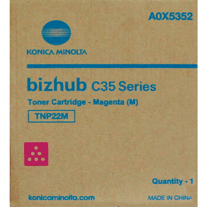 Tonercartridge Minolta Bizhub C35 rood
