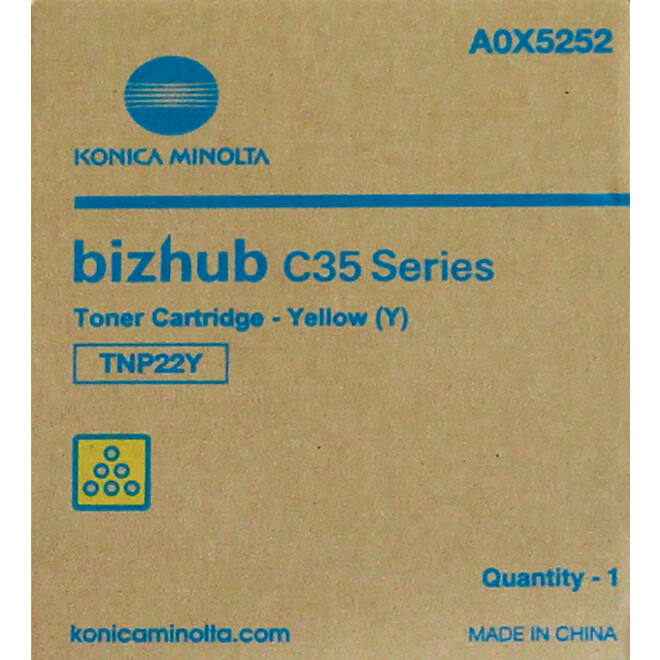 Tonercartridge Minolta Bizhub C35 geel