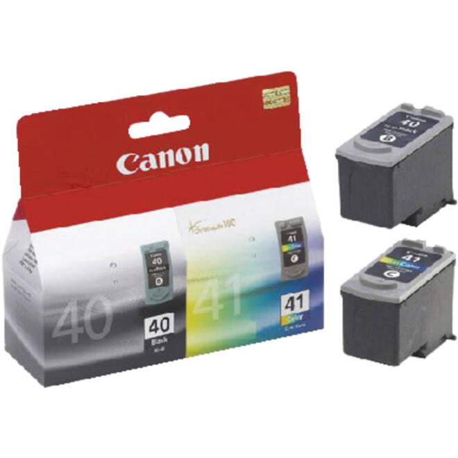 Inktcartridge Canon PG-40 + CL-41 zwart + kleur